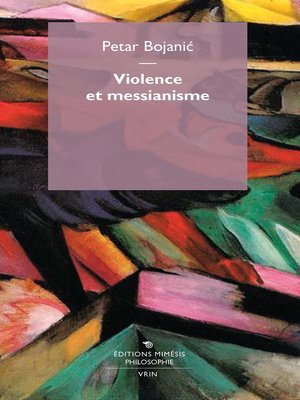 cover image of Violence et messianisme